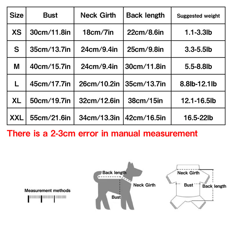 Pet Clothes - Suitable for Autumn and Winter Wear