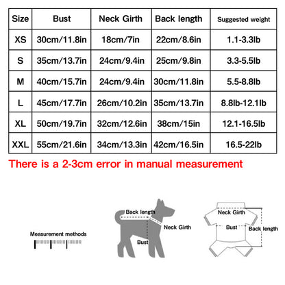 Pet Clothes - Suitable for Autumn and Winter Wear